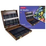 DERWENT drvene boje set 48boja u drvenoj kutiji studio 700822 | ePonuda.com