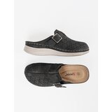 SEASTAR Black flip-flops with full toe cap and buckle | Shoptok.si