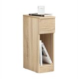 SoBuy ozka nočna omarica v barvi lesa v stilu minimalizma, (20815132) | Shoptok.si
