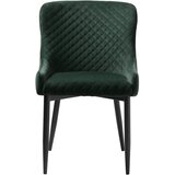 Unique Furniture Zelena baršunasta blagovaonska stolica Ottowa – | shoptok.hr