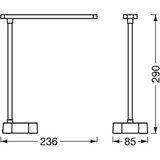 Osram LED prigušiva stona lampa na dodir PANAN LED/5,2W/5V 1200 mAh CRI 90 | Eponuda.com