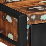 vidaXL Konzolni stol Višebojni 100x35x75 cm puno drvo obrađeno | shoptok.hr