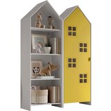 Vipack Žuta /bijela otvorena dječja garderoba 115x171,5 cm CASAMI BRUGES – Cijene