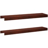 Profil za rubove vrta 2 kom. 100 x 20 x 5 cm Otporni čelik Rđa | shoptok.hr