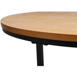 MID.YOU SET MIZIC, 80/60/45/45/80/60 cm črna, barve hrasta | Shoptok.si