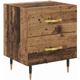  Noćni ormar s ladicama 2 pcs Staro drvo 40 x 35 x 47.5 cm | shoptok.hr