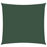  The Living Store Senčno jadro oksford blago kvadratno 4x4 m temno zeleno - Senčno Jadro, (21454567) | Shoptok.si