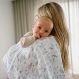 BabyOno Natural Bamboo Diapers Blue plenice iz blaga 70x70 cm 3 kos | Shoptok.si