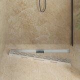  Odvod za tuš s dizajnom linije Srebrno 90 cm | shoptok.hr