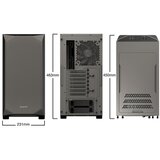 Be Quiet! Pure Base 500 Window Metallic Gray ATX, kućište | shoptok.hr