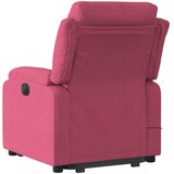  Električni masažni naslonjač na podizanje boja vina baršun | shoptok.hr