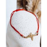DStreet Bransoletka HEARTBEAT czerwona | Shoptok.si