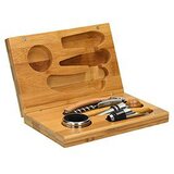  Set vinski Otonel, 4-djelni u bambus kutiji 18x12x3,3 cm | shoptok.hr