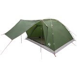 Kamping šator s krovom Zelena 6 osoba Poliester i čelik | shoptok.hr