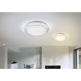 Globo okrugla stropna led svjetiljka (ø x v: 410 mm x 10 cm, 28 w, bijele boje, prozirno) | shoptok.hr