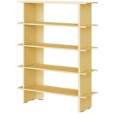 noo.ma Žuta metalna biblioteka 120x156x37 cm Hes – Cijene