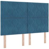  Krevet s opruga kutije Tamno plava 200 x 140 cm Baršun | shoptok.hr