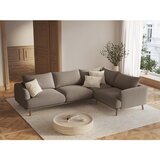 Micadoni Sivorjava kotna sedežna garnitura (desni kot/z ležalnikom) Naomi – | Shoptok.si