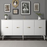 Hanah home konzolni sto Sinta, 180x82.6x35 cm, Beli | ePonuda.com
