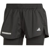 Adidas Športne hlače 'Ultimate Two-In-One' svetlo siva / črna / bela | Shoptok.si