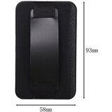 INF usnjen ročaj za telefon z držalom - univerzalno stojalo black, (21741322) Cene