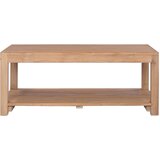 Maison Chic Klubska mizica - kavna mizica - Nizka mizica 100x50x40 cm trdna tikovina, (21754891) | Shoptok.si