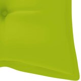  Sklopiva vrtna klupa s jastukom 118 cm od bambusa | shoptok.hr