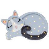 Little Lights stolna svjetiljka MAČKA - siva | shoptok.hr