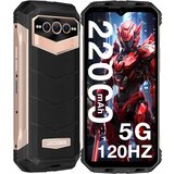 Doogee VMAX 5G 20/256GB, zlata pametni robustni telefon Android 12, 22000mAh, (21256084) Cene