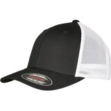 Flexfit Trucker Recycled Mesh Black/White Cene