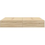 Krevet s ladicama Sonoma hrast 140 x 190 cm Konstruirano drvo | Eponuda.com