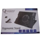 DeepCool N2000IV** Gembird hladnjak za laptop, 15-17 180mm Fan-CONTROL, 2xUSB, 365x265mm, Ergo Stand(599) | ePonuda.com