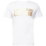 Versace Jeans Couture Majica zlatna / bijela