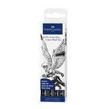 Faber-Castell Flomastri Pitt Comic, 4 komada, crni Cijene