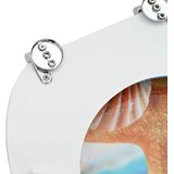  Toaletna sjedala s mekim zatvaranjem Svijetloplava 44 x 38 cm | shoptok.hr