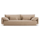 Micadoni Bež sedežna garnitura iz tkanine bouclé 250 cm Torino – Home Cene