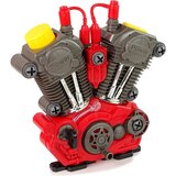  Auto-motor za igru i sastavljanje za male automehaničare - crveni | shoptok.hr
