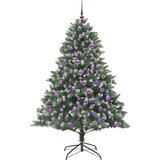 vidaXL Umestno božično drevo med 300 LED Zelena 126 x 126 x 180 cm | Shoptok.si