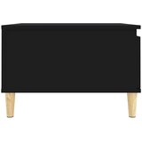  Stolić za kavu crni 55 x 55 x 36,5 cm od konstruiranog drva | shoptok.hr