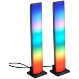  Komplet 2x LED RGB prigušiva stona lampa LED/5W/5V + daljinski upravljač | Eponuda.com