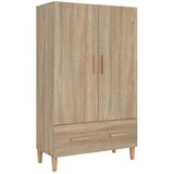  Visoka komoda boja hrasta sonome 70x31x115 cm konstruirano drvo | shoptok.hr