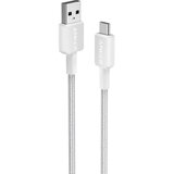 Anker 322 USB-A to USB-C pleten kabel 0,9m bel, (20840927) Cene