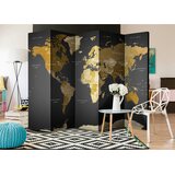 Artgeist PARAVAN 225/172/3 cm peščene barve, sivomodra | Shoptok.si