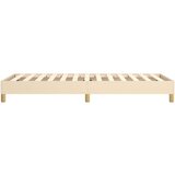  Za krevet s oprugama krem 100x200 cm od tkanine | shoptok.hr