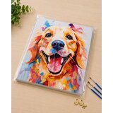  BOJENJE PO BROJEVIMA SET PAS 40X50CM *AK u