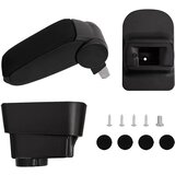  Naslon za ruke za automobil crni 11 x 35 x (32 - 49) cm ABS | shoptok.hr