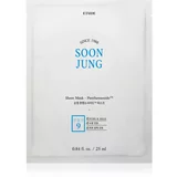 ETUDE SoonJung Panthensoside Sheet maska s hidratacijskim i umirujućim djelovanjem 25 ml