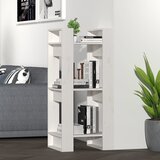 vidaXL Ormarić za knjige / pregrada bijeli 41 x 35 x 91 cm od borovine Cijene