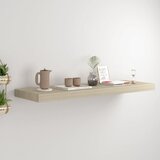 vidaXL plutajuća zidna polica boja hrasta 80 x 23,5 x 3,8 cm MDF Cijene