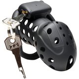 Master Series Lock Down - ventilacijska penisna kavez (crna) Cijene